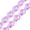Transparent Glass Beads Strands DGLA-N021-02A-07-1