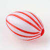 Craft Style Acrylic Corrugated Beads X-SACR-S838-M-2