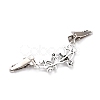 Vintage Alloy Cardigan Clips JEWB-B002-11AS-2