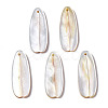 Natural Yellow Shell Pendants SHEL-N026-160B-1