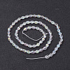 Electroplate Glass Beads Strands GC885Y-3-3