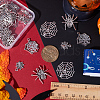 40Pcs 4 Style Tibetan Style Alloy Pendants TIBE-SC0001-85-3