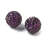 Acrylic Rhinestone Beads OACR-D307-01G-20mm-2