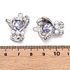 Rack Plating Alloy Rhinestone Pendants PALLOY-P303-09P-C-3