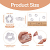 Transparent Acrylic Bead Frames X-TACR-S154-29B-01-3