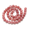 Natural Quartz Beads Strands X-G-S150-12mm-06-1-2