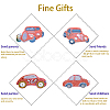 DIY Cars Diamond Painting Keychains Kits DIY-WH0182-16-5