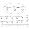 304 Stainless Steel Bar Link Chains CHS-G043-07B-P-2