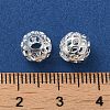 Brass Hollow Spacer Beads KK-P249-03D-S-3