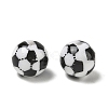 Sports Opaque Acrylic Beads AC-CBAC27C-02A-1