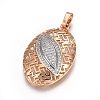 Brass Micro Pave Cubic Zirconia Jewelry Sets SJEW-F189-04KCG-2