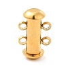 Ion Plating(IP) 304 Stainless Steel Slide Lock Clasps STAS-G071-51G-2