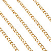 Aluminium Curb Chains X-CHA-T001-22G-4