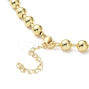Rack Plating Brass Ball Chain Necklaces for Women NJEW-G102-01C-G-3