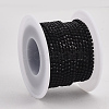 Electrophoresis Iron Rhinestone Strass Chains CHC-Q009-SS12-B01-3