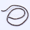 Natural Snowflake Obsidian Beads Strands X-G-Q462-6mm-37-2