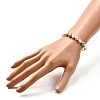 Natural Pearl Beads Adjustable Slider Bracelet for Girl Women Gift BJEW-JB06820-02-3