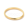 2mm Polished Plain Dome Finger Ring for Girl Women RJEW-C012-05D-G-2