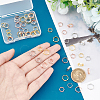 60Pcs 6 Style Brass Bead Frame KK-PH0004-19-3
