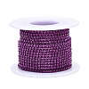 Electrophoresis Iron Rhinestone Strass Chains CHC-Q009-SS6.5-B14-3