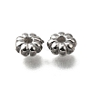 304 Stainless Steel Corrugated Beads STAS-V009-12B-P-1