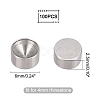100Pcs 304 Stainless Steel Rhinestone Settings STAS-UN0030-67-5