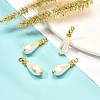 Glass Pearl Pendants X-PALLOY-JF00902-2