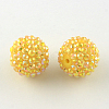 AB-Color Resin Rhinestone Beads RESI-S315-14x16-12-1