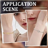 5Pcs 304 Stainless Steel Chain Bracelets BJEW-YW00017-01-6