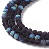 Transparent Glass Beads Strands EGLA-A044-T8mm-MB15-4