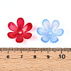 Transparent Plastic Bead Caps KY-N025-01-3