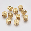 Ion Plating(IP) 304 Stainless Steel European Beads Enamel Settings STAS-J022-045G-2
