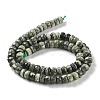 Natural Silver Line Jasper Beads Strands G-Z042-B01-03-3