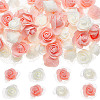 200Pcs 2 Colors 3D Foam Rose Ornament Accessories DIY-CP0008-67-1