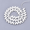 Spray Painted Non-magnetic Synthetic Hematite Multi-Strand Links G-R468-06-M-2