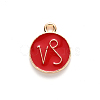 Alloy Enamel Pendants ENAM-S124-01A-07E-2