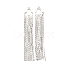 Brass Tassel Big Pendants KK-F898-22C-P-1