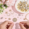 590Pcs 4 Styles CCB Plastic Beads CCB-PA0001-22-3
