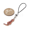 Cat Alloy Enamel Mobile Straps HJEW-JM01078-4