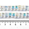 Electroplate Glass Beads Strands EGLA-H108-01A-AB01-4