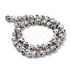 Natural Dalmatian Jasper Bead Strands G-R345-10mm-51-2