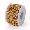 PVD Vacuum Plating 304 Stainless Steel Cable Chains CHS-F007-04G-3