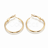 304 Stainless Steel Hoop Earrings X-STAS-S078-08-50mm-1