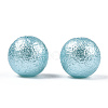 Matte Round ABS Plastic Imitation Pearl Beads SACR-R880-8mm-Z19-3