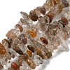 Natural Rutilated Quartz Beads Strands G-M205-92-1
