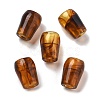Two Tone Acrylic Beads OACR-S042-03D-1