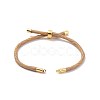 Nylon Cord Silder Bracelets MAK-C003-03G-5
