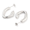 Non-Tarnish 304 Stainless Steel Stud Earrings for Women EJEW-K283-10P-2