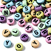 Opaque Mixed Color Acrylic Beads MACR-Q242-007-1