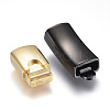 Polished 304 Stainless Steel Magnetic Clasps STAS-G101-45A-2